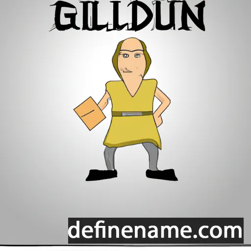 Gilduin cartoon