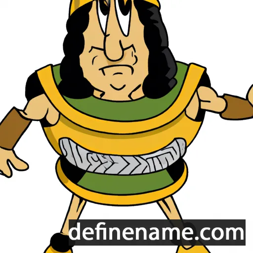 cartoon of the name Gilgalad