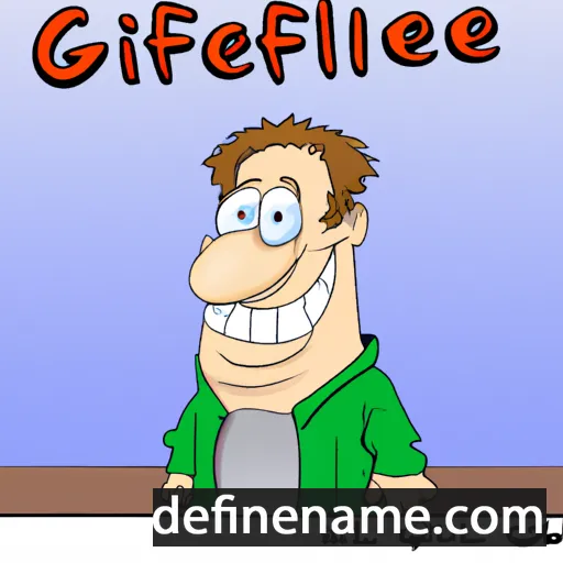 cartoon of the name Gillebride