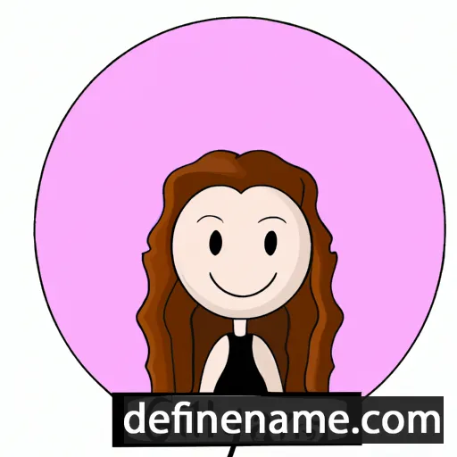 cartoon of the name Gillianna