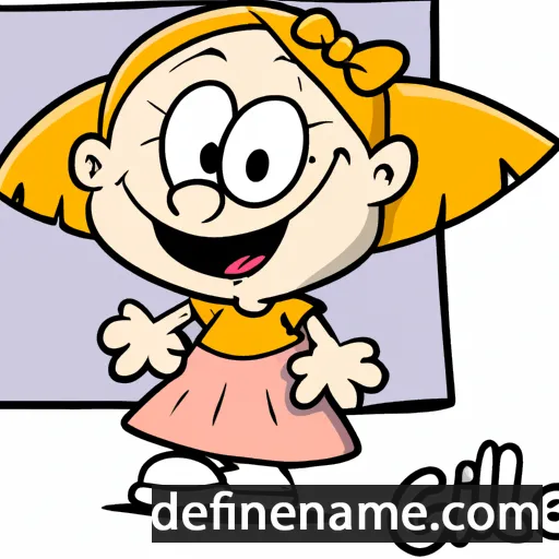 cartoon of the name Gillie