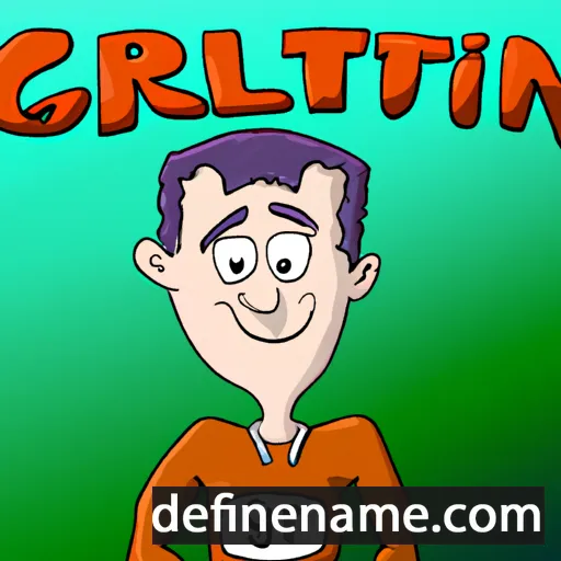 cartoon of the name Gilmartyn