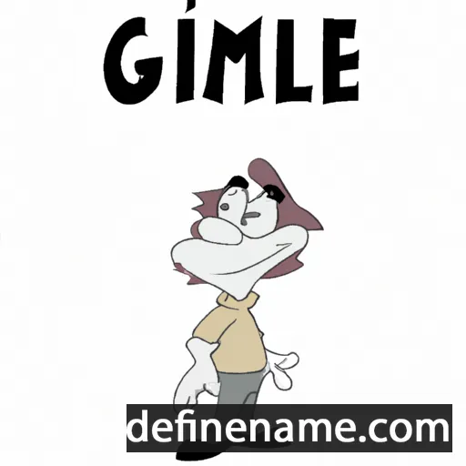 cartoon of the name Gimlé