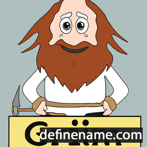 cartoon of the name Gimli