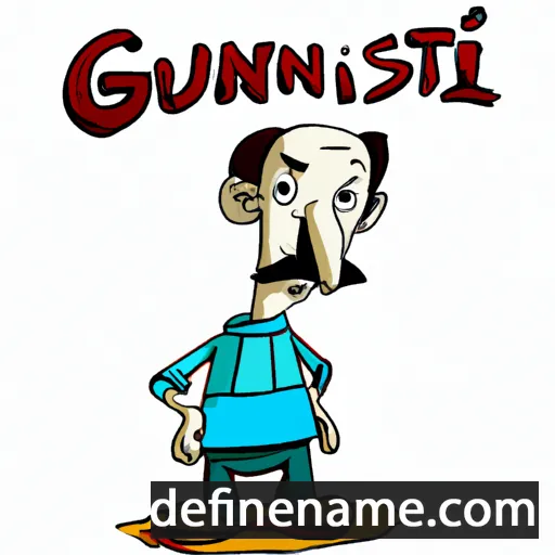 cartoon of the name Ginesiu