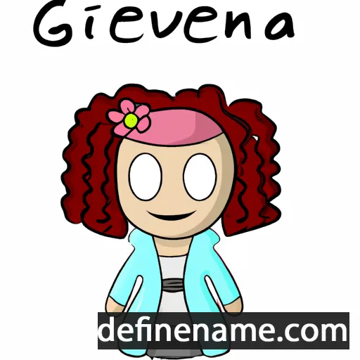 cartoon of the name Ginevera