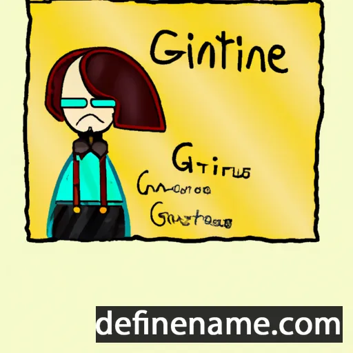 Ginnette cartoon