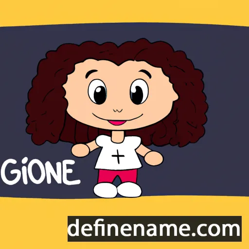 Gioâne cartoon