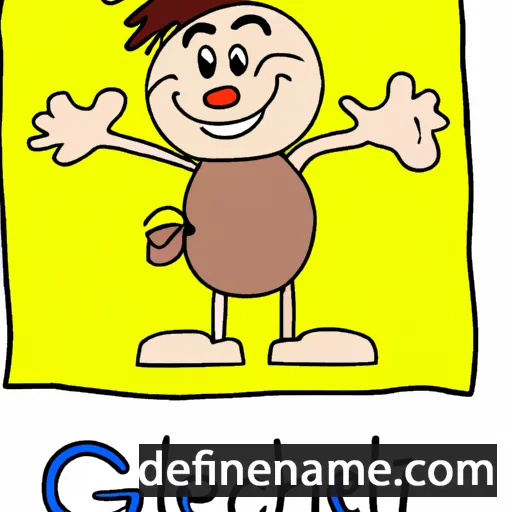 cartoon of the name Giochen