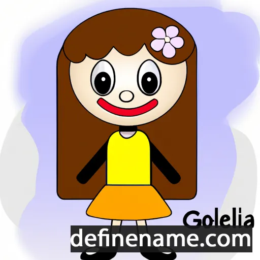 cartoon of the name Gioella