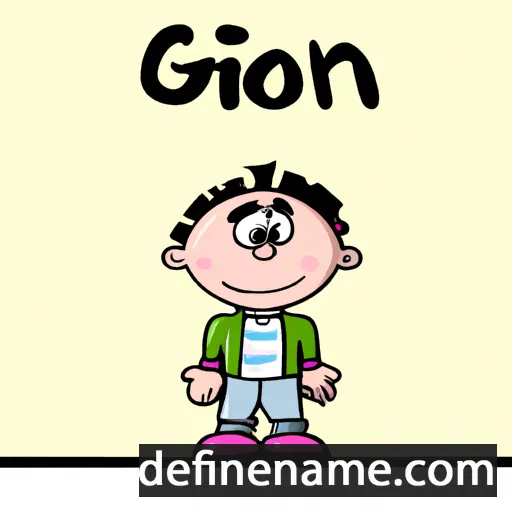 Gionni cartoon