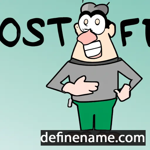 cartoon of the name Giosafat