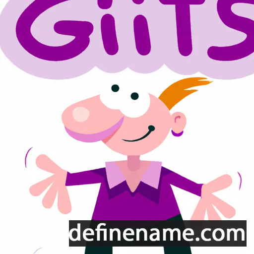 cartoon of the name Giotis