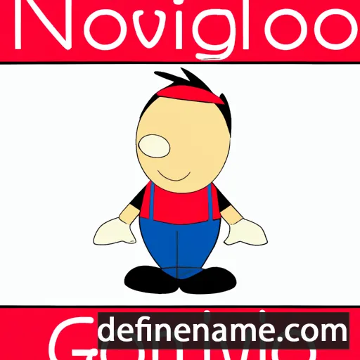 cartoon of the name Giovacchino