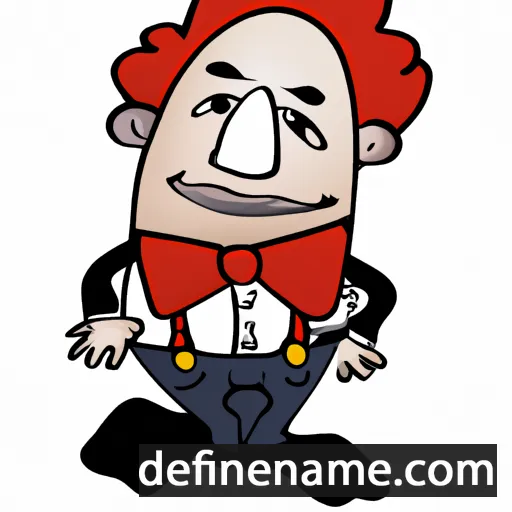 cartoon of the name Giovannes