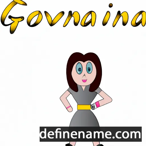 cartoon of the name Giovannina