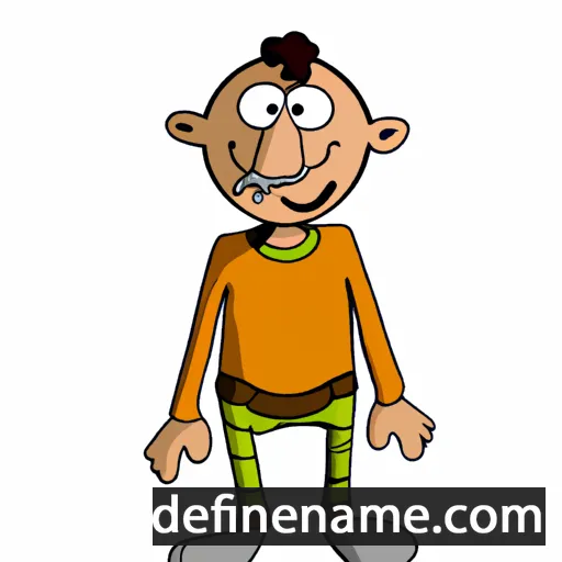 cartoon of the name Giovardo