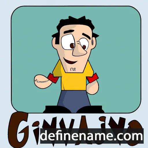 cartoon of the name Gioviano