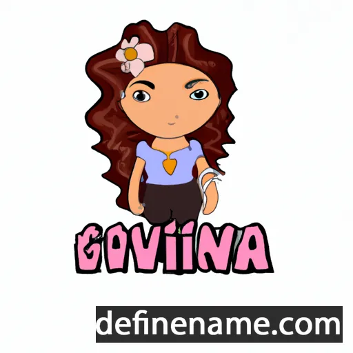 Giovina cartoon