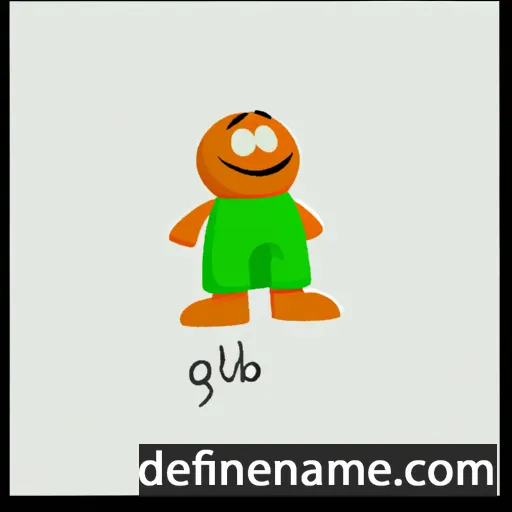 cartoon of the name Gʻolib