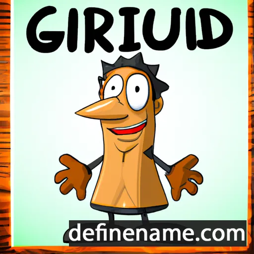 Girdrud cartoon