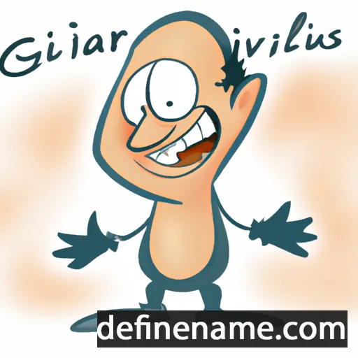 cartoon of the name Girdvilas