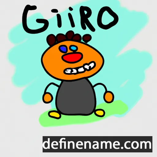 Girót cartoon