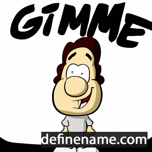 cartoon of the name Giròme