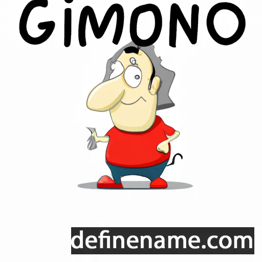 cartoon of the name Gironimo