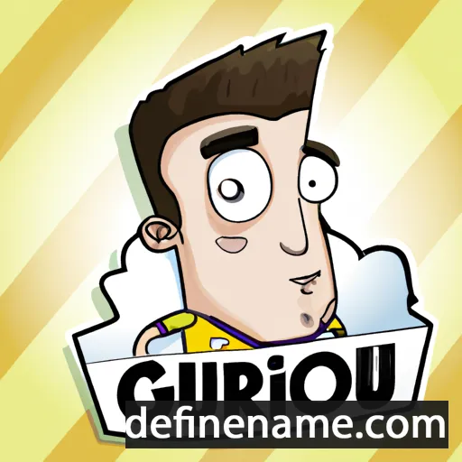 cartoon of the name Giroud