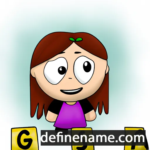 cartoon of the name Gisa