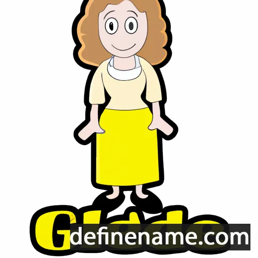 cartoon of the name Giselda