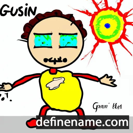 cartoon of the name Gissunn