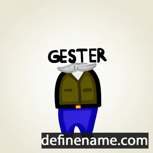 Gistemar cartoon