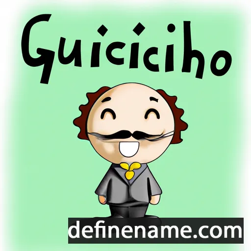 cartoon of the name Giuacchinu