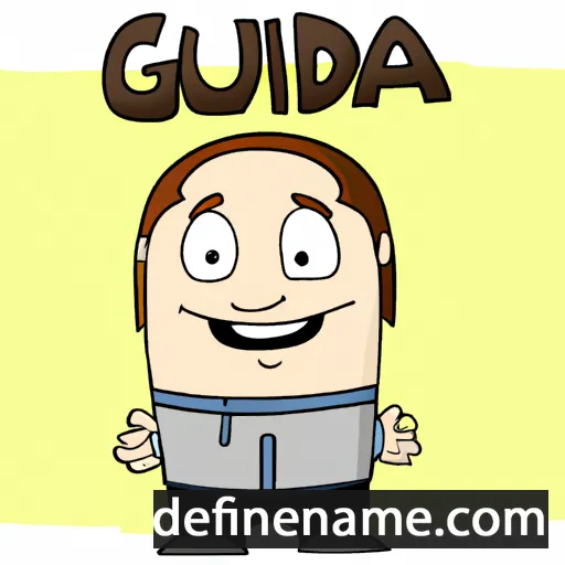 cartoon of the name Giuda