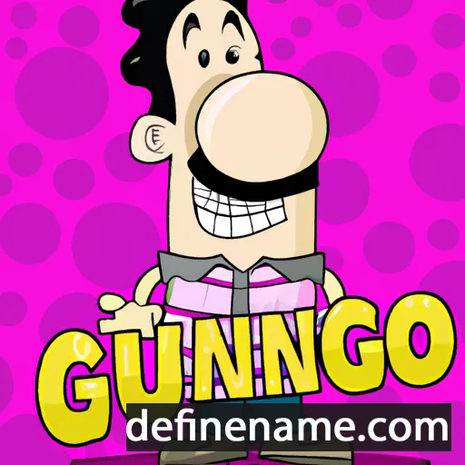 cartoon of the name Giuniano