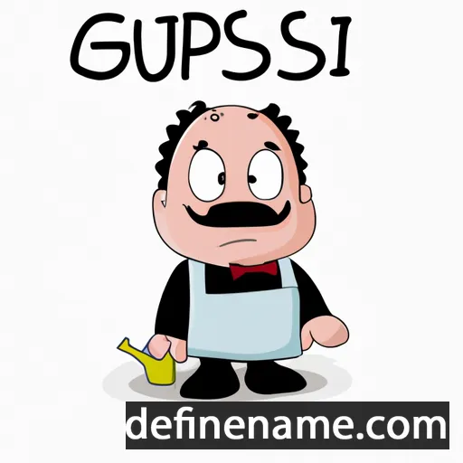 Giuseppi cartoon