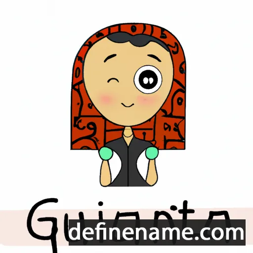 cartoon of the name Giuturna