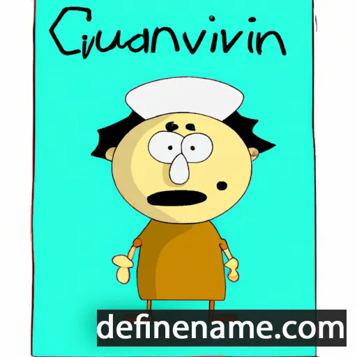 cartoon of the name Giuvanninu