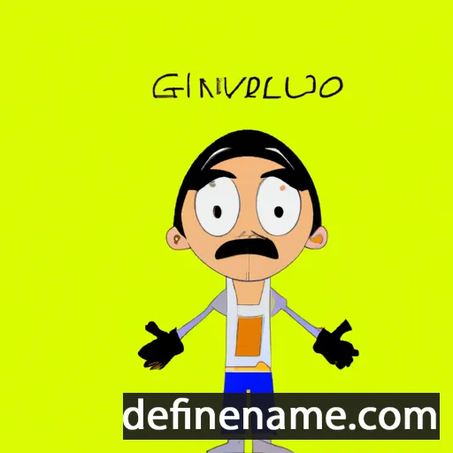 cartoon of the name Givanildo