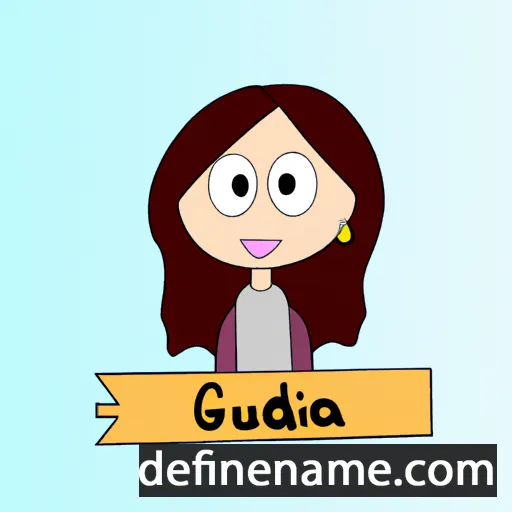 Glàudia cartoon