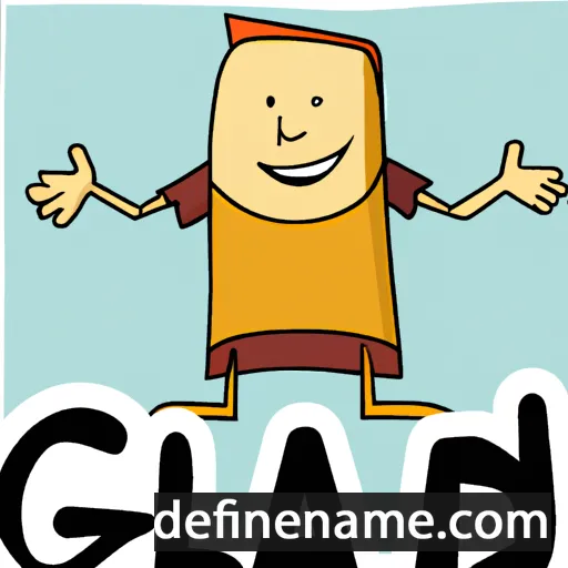 Glad cartoon