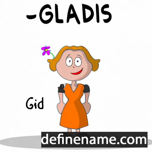 Gladdis cartoon