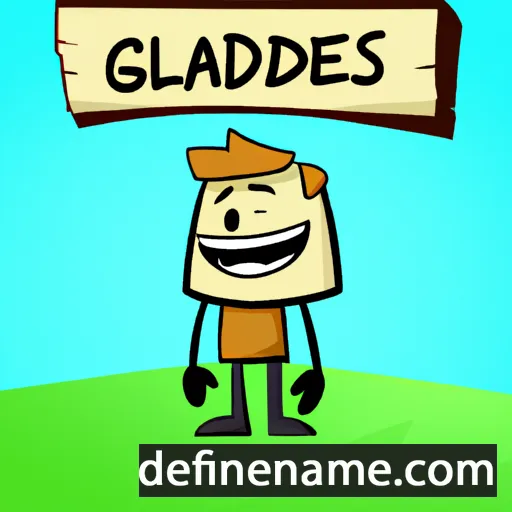 cartoon of the name Glades