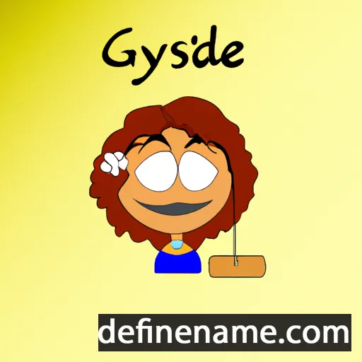 cartoon of the name Gladysse