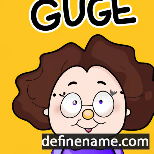 cartoon of the name Glauce