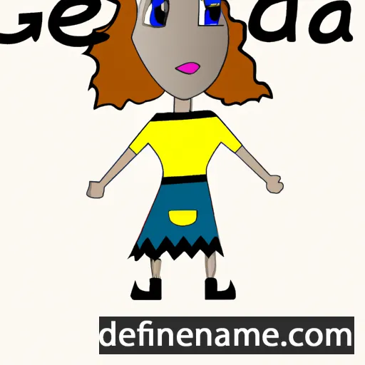 Gleda cartoon