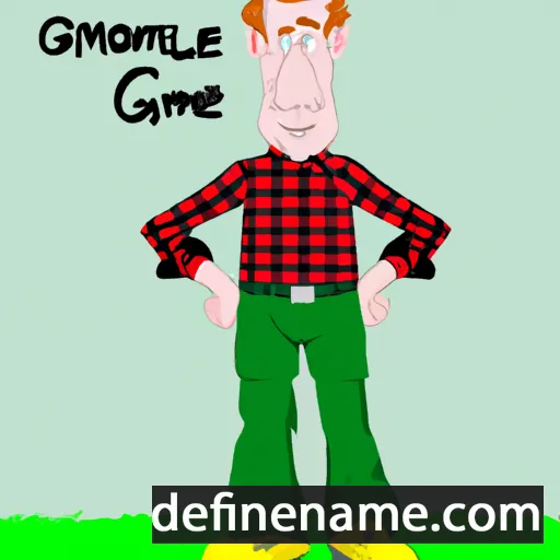 cartoon of the name Glenmore