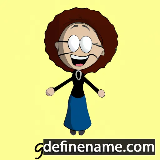 cartoon of the name Glennita